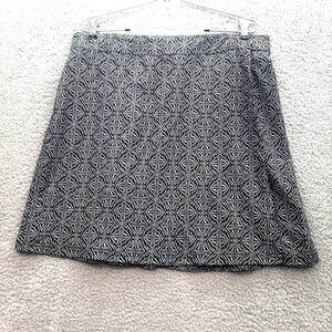 RipSkirt Hawaii Wrap Skirt Size large Black Pearl Batik Length 2 hook & loop